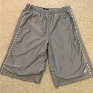 Old Navy Gray/White Athletic Shorts